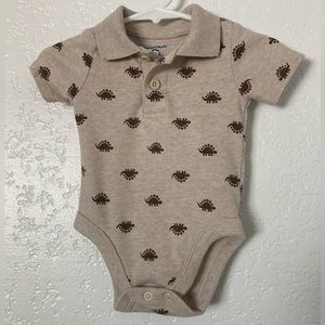 Garanimals | size 0-3M | Short Sleeve Polo Bodysuit